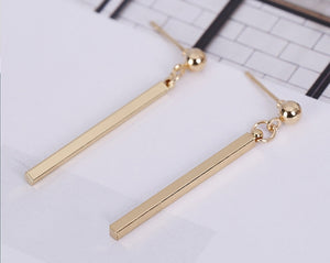 Sky Drop Column Earrings